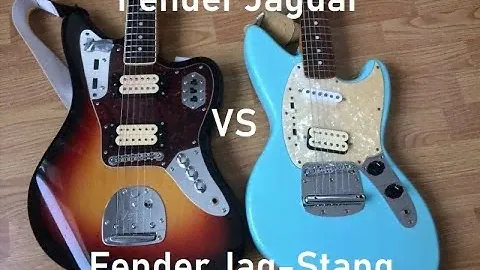 Nirvana sound: Fender Jaguar vs Fender Jag-Stang.
