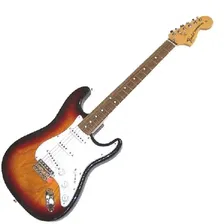 FENDER 60'S CLASSIC PLAYER STRATOCASTER RW CUSTOM PALE 3-COLOR SUNBURST