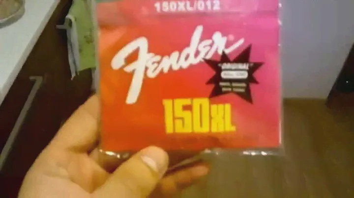 Посылка с Aliexpress  Акустические струны Fender [ Acoustic Strings Fender  ]