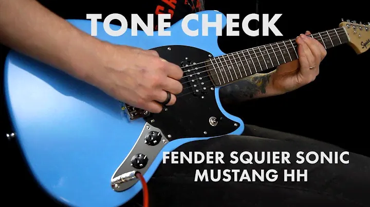 TONE CHECK: Squier Sonic Mustang HH Guitar Demo | Cream City Music