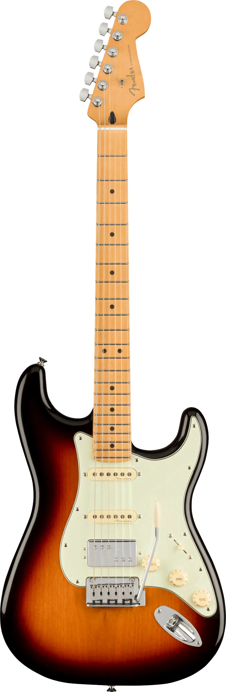 Электрогитара FENDER FENDER DELUXE STRAT HSS MN Tobacco Burst-0