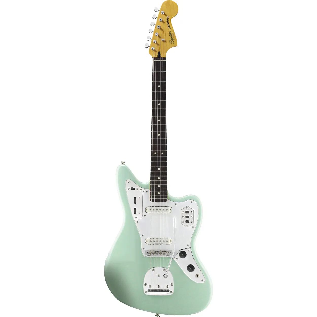 Fender Squier Vintage Modified JAGUAR RW SURF GREEN-0