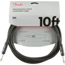 Fender 10' Professional Inst CABLE BLK инструментальный кабель, черный, длина 3м