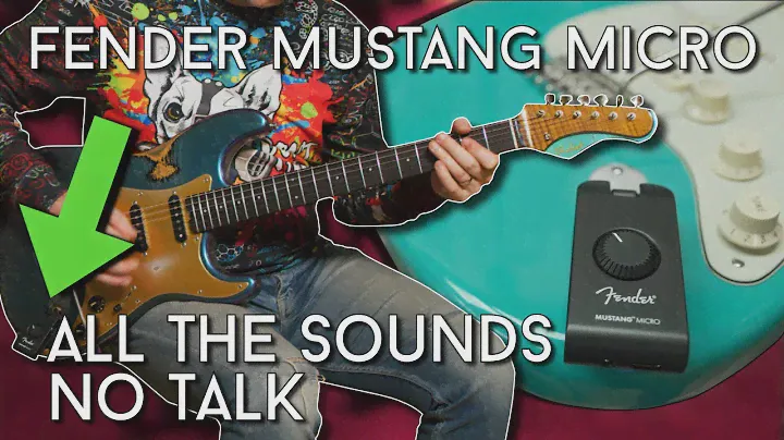Fender Mustang Micro - ALL Sounds - NO Talk