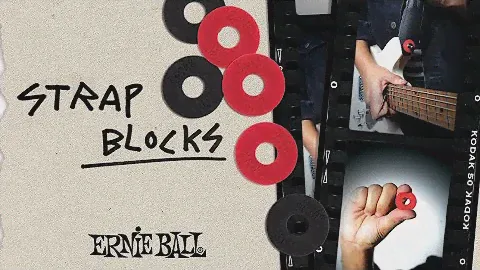 Ernie Ball: Strap Blocks
