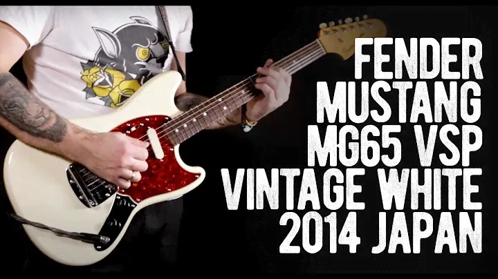 Fender Mustang MG65 VSP Vintage White 2014 Japan
