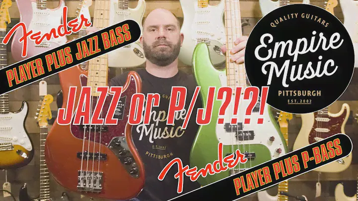 Fender Player Plus Jazz Bass Vs. P/J Bass - EMPIRE MUSIC