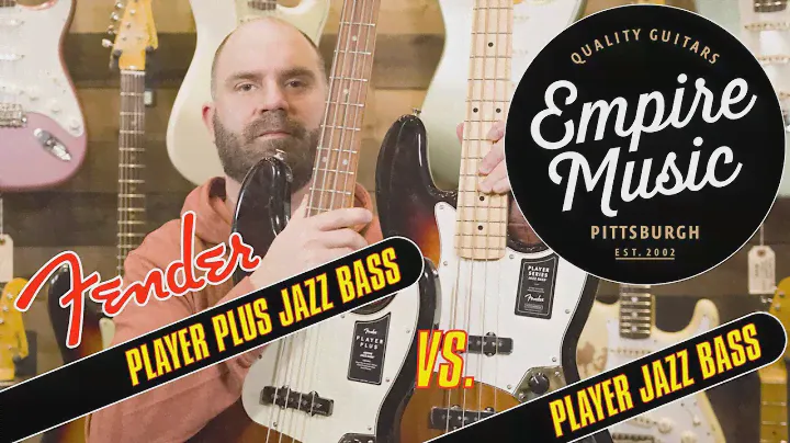 Fender Player Plus Vs. Player  - Jazz Bass Comparison - EMPIRE MUSIC