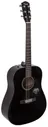 FENDER CD-60 Black акустическая гитара